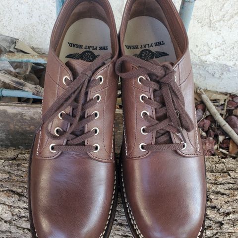 The Flat Head Oxford Shoe