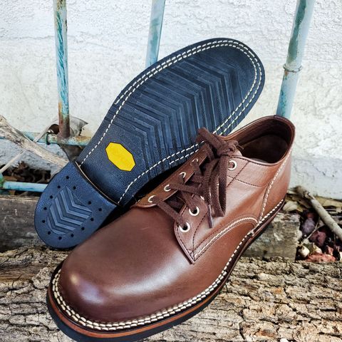 The Flat Head Oxford Shoe