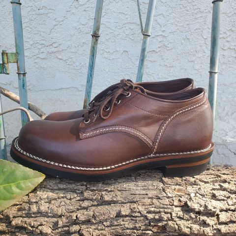 The Flat Head Oxford Shoe