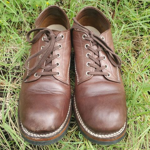 The Flat Head Oxford Shoe