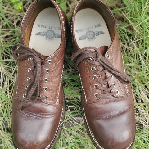 The Flat Head Oxford Shoe