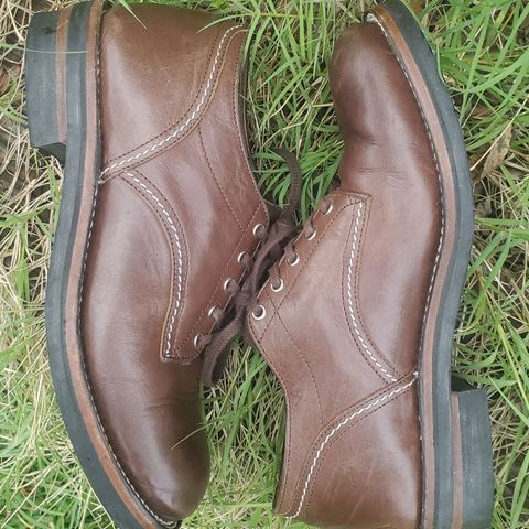 The Flat Head Oxford Shoe