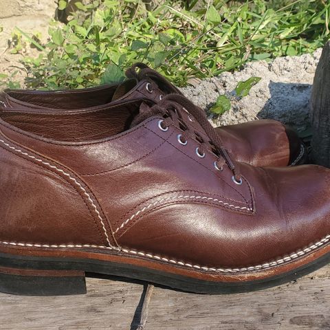 The Flat Head Oxford Shoe