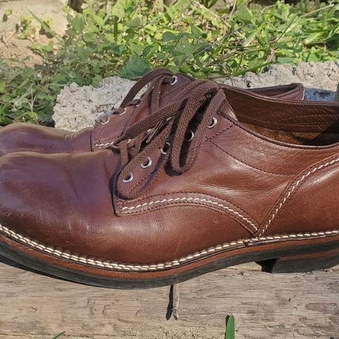 The Flat Head Oxford Shoe