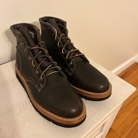 View photo of Truman Service Boot in Seidel Charcoal Grizzly