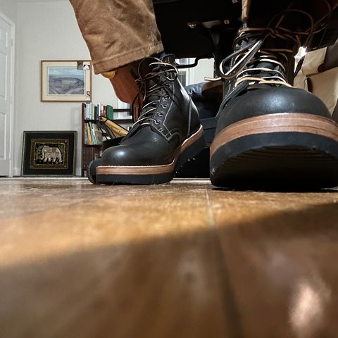 View photo of Truman Service Boot in Seidel Charcoal Grizzly