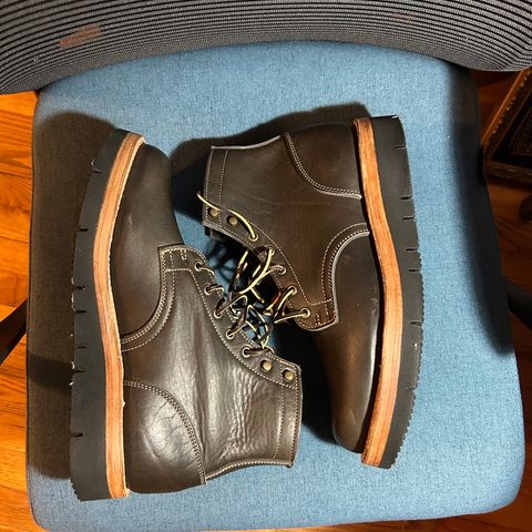 View photo of Truman Service Boot in Seidel Charcoal Grizzly