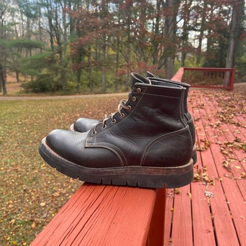 View photo of Truman Service Boot in Seidel Charcoal Grizzly