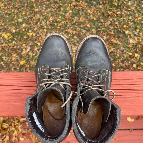 View photo of Truman Service Boot in Seidel Charcoal Grizzly