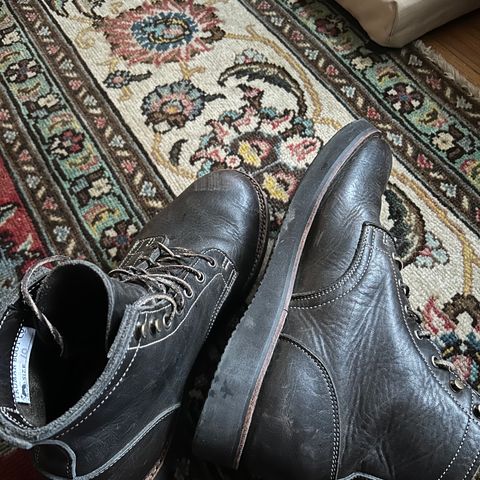 View photo of Truman Service Boot in Seidel Charcoal Grizzly