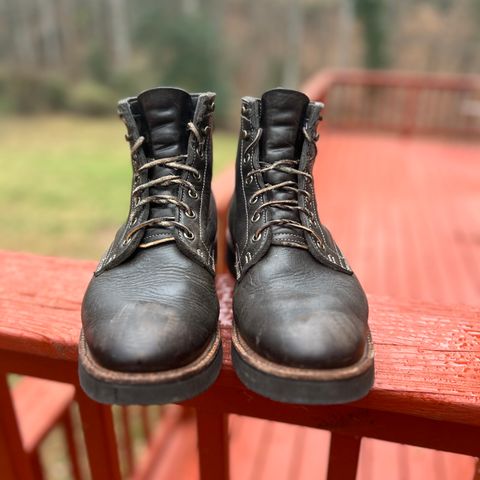 View photo of Truman Service Boot in Seidel Charcoal Grizzly