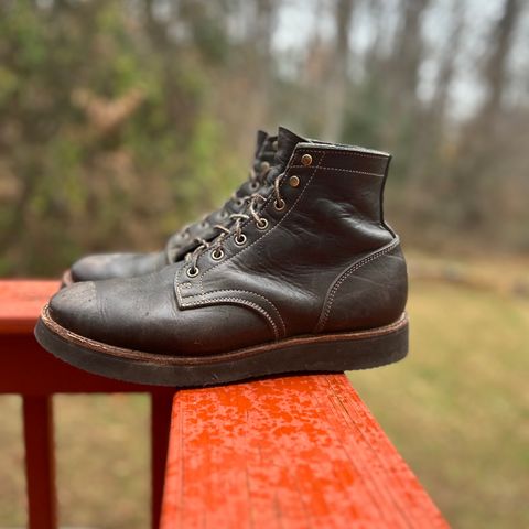 View photo of Truman Service Boot in Seidel Charcoal Grizzly