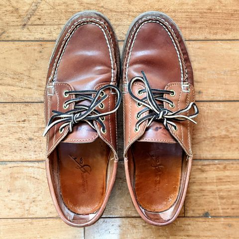 Search result thumbnail of Rancourt & Co. Classic Ranger-Moc in Horween Natural Shell Cordovan