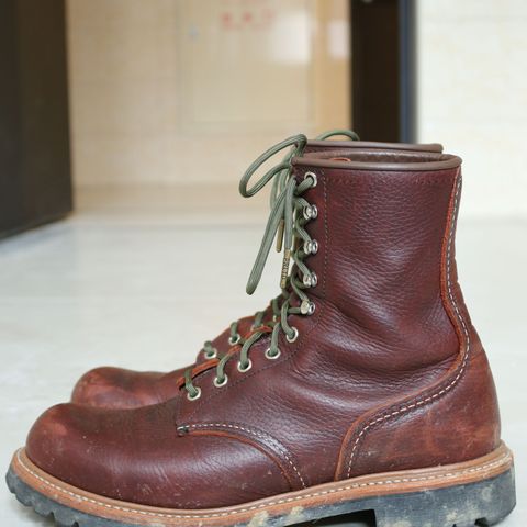 Search result thumbnail of Red Wing Logger in S.B. Foot Briar Oil Slick