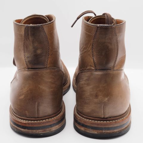 View photo of Grant Stone Diesel Boot in Horween Dune Chromexcel