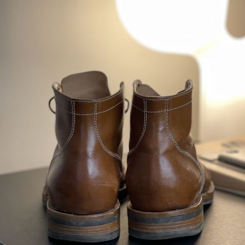 Aitta Handmade Brogue Cap Toe Service Boot