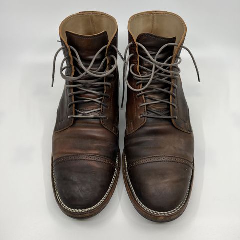 Viberg Service Boot in Horween Black Shell Cordovan | Patina