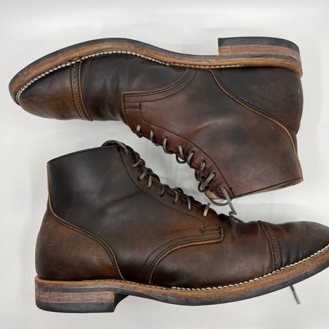 Search result thumbnail of Viberg Service Boot in Horween Black Shell Cordovan