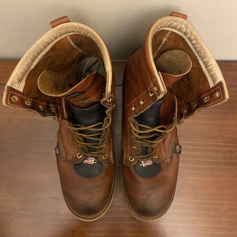 Thorogood 8" Plain Toe