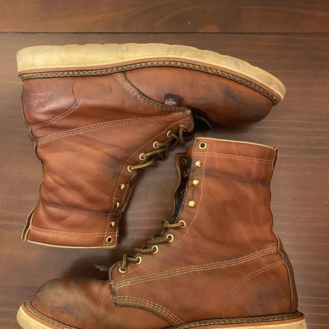 Thorogood 8" Plain Toe