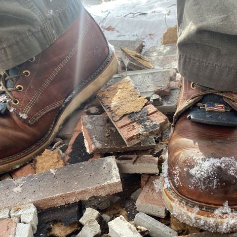 Thorogood 8" Plain Toe