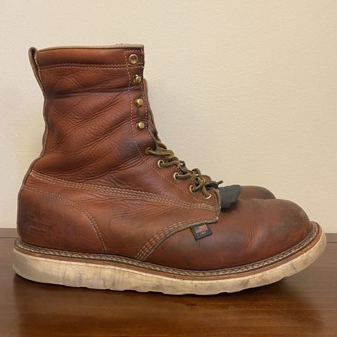 Thorogood 8" Plain Toe