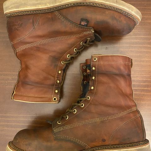 Thorogood 8" Plain Toe