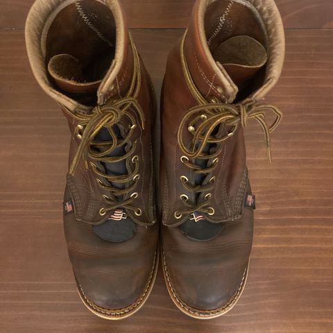 Thorogood 8" Plain Toe