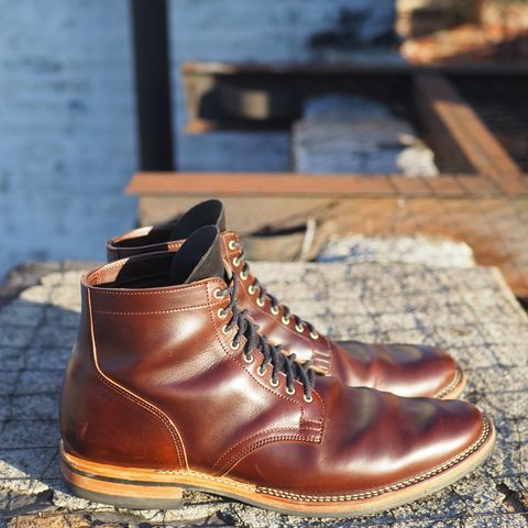 Search result thumbnail of Viberg Service Boot in Maryam Brown Horsebutt