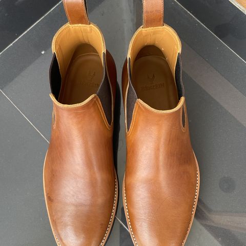 Search result thumbnail of Benzein The Seventh Chelsea Boot in Shinki Brown Oiled Horsebutt