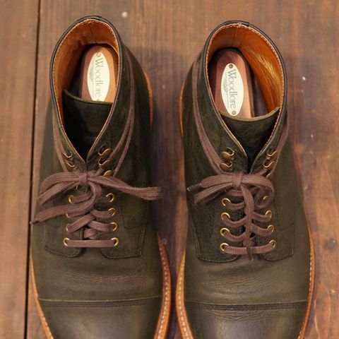 Search result thumbnail of Grant Stone Cap Toe Boot in C.F. Stead Forest Kudu