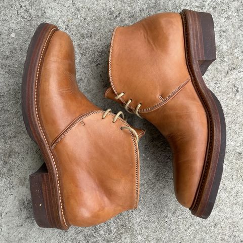 Search result thumbnail of Flame Panda Chukkas in Tochigi Natural Cowhide
