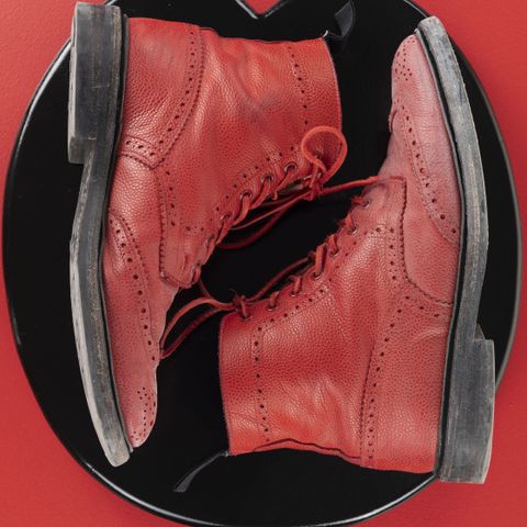 Search result thumbnail of Tricker's Stow Country Boot in Red Scotch Grain