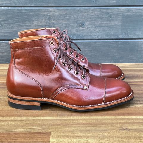 Midas Service Boot in Indonesian Medium Brown Pull Up