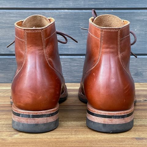 Midas Service Boot in Indonesian Medium Brown Pull Up