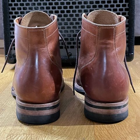 Midas Service Boot in Indonesian Medium Brown Pull Up