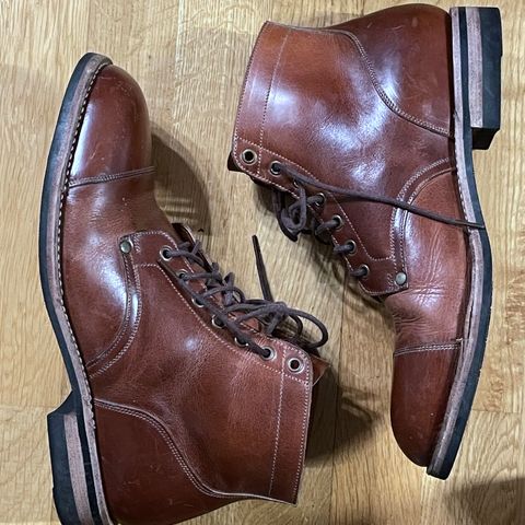 Midas Service Boot in Indonesian Medium Brown Pull Up