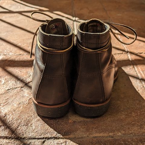 View photo of Red Wing Merchant in S.B. Foot Ebony Harness