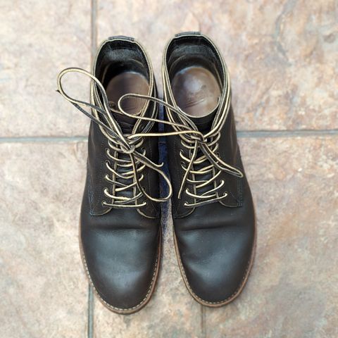 View photo of Red Wing Merchant in S.B. Foot Ebony Harness