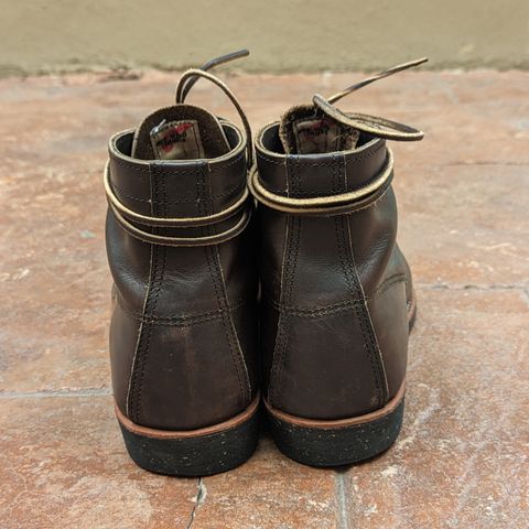 View photo of Red Wing Merchant in S.B. Foot Ebony Harness