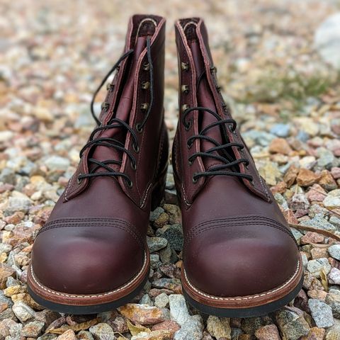 View photo of Red Wing Iron Ranger in S.B. Foot Oxblood Mesa