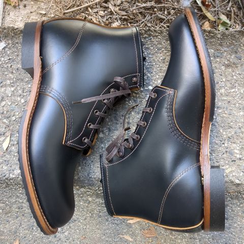 Red Wing Beckman Flatbox in S.B. Foot Black Klondike