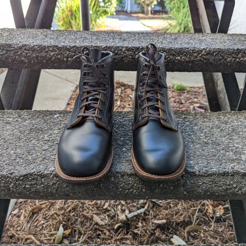 Red Wing Beckman Flatbox in S.B. Foot Black Klondike