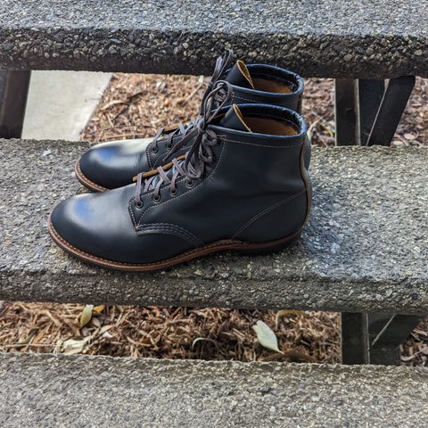 Red Wing Beckman Flatbox in S.B. Foot Black Klondike