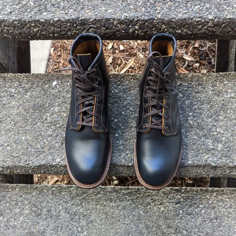 Red Wing Beckman Flatbox in S.B. Foot Black Klondike