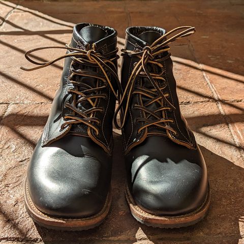 Red Wing Beckman Flatbox in S.B. Foot Black Klondike