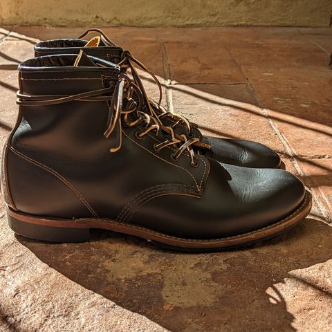 Red Wing Beckman Flatbox in S.B. Foot Black Klondike
