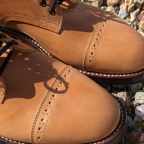 View photo of Oak Street Bootmakers Lakeshore Boot in Maryam Natural Horsebutt