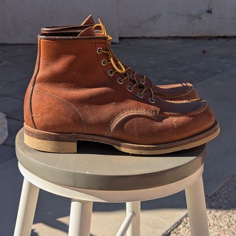 View photo of Red Wing 6-Inch Classic Moc in S.B. Foot Oro Legacy