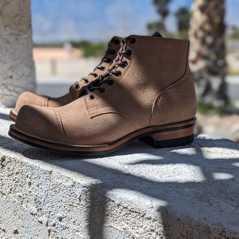 View photo of Viberg Service Boot BCT in Horween Marine Field Roughout